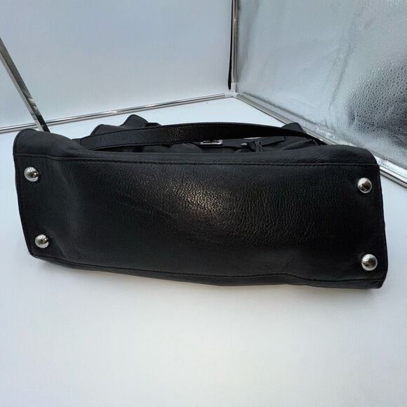 Michael Kors Hamilton Black Leather Bag - Picture 14 of 14